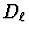 $D_{\ell}$