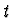 ${\it t}$