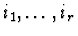 $i_1,\ldots,i_r$