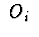$\ O_{i}\ $