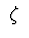 $\ \zeta \ $