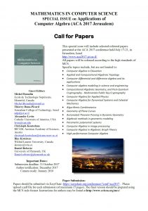 Call for Papers